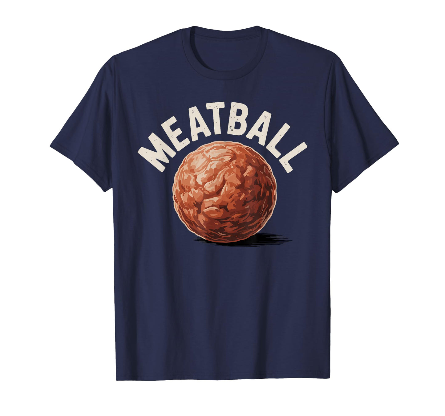 Funny Meatball Art for Men Women Italian Food Lover Meatball T-Shirt