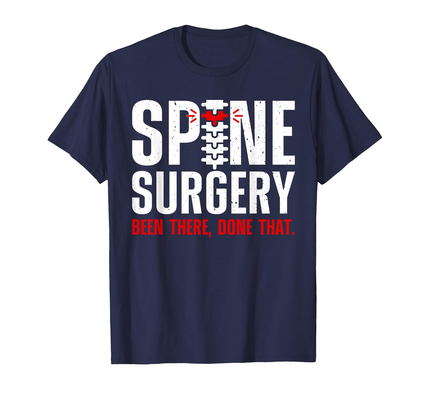 Spine Surgery Art for Men Women Back Surgery Bionic Spine T-Shirt