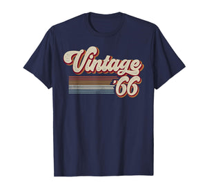 Vintage 1966 Retro Sunset Classic 60-Year-Old 60th Birthday T-Shirt