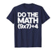 Do The Math 67 Funny Six Seven Meme T-Shirt