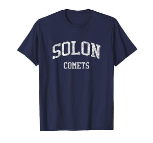 Solon High School HS Solon OH Vintage Sports T-Shirt