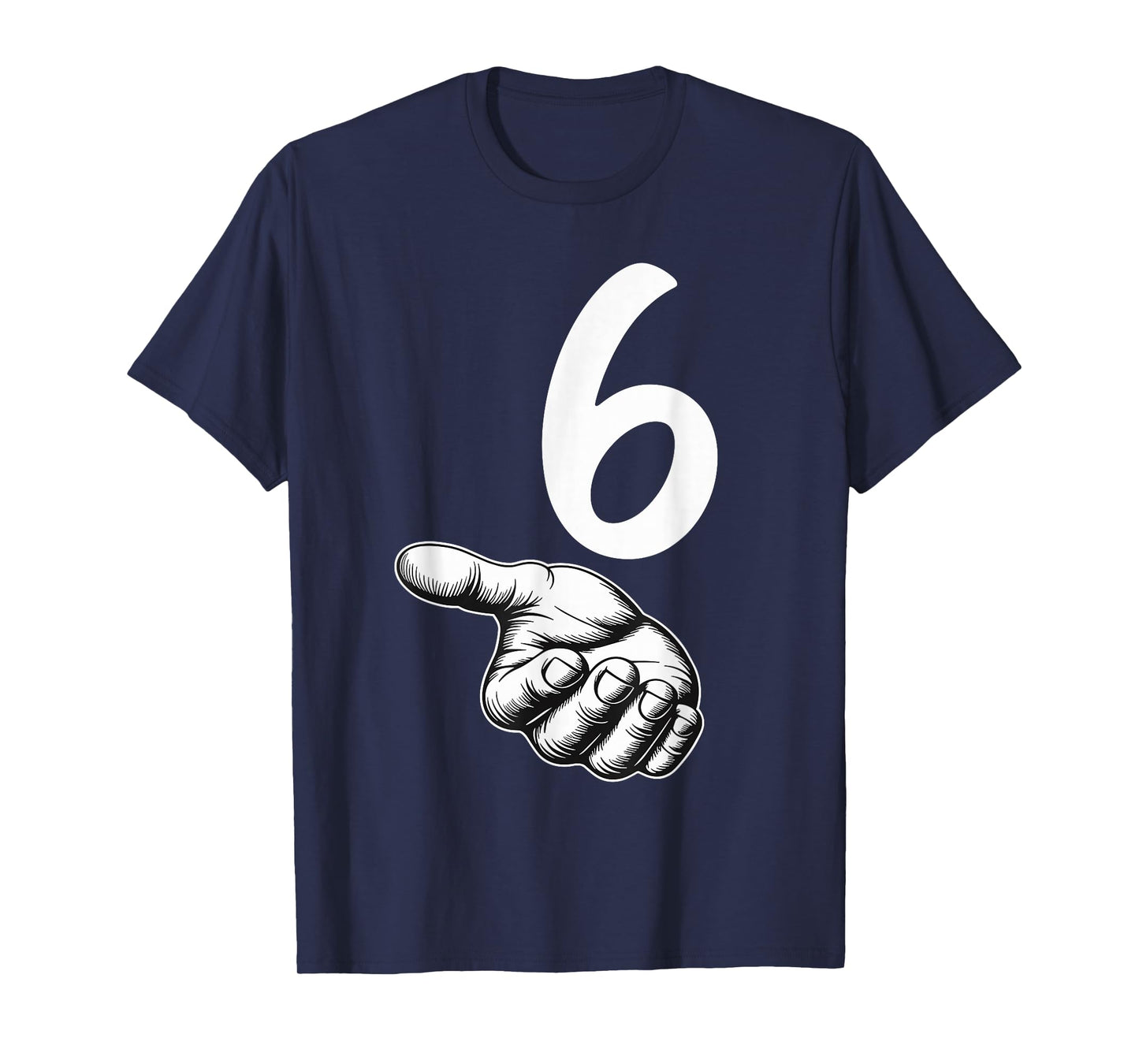 Number 6 Matching Duo 67 Meme Gen Alpha Slang Halloween T-Shirt
