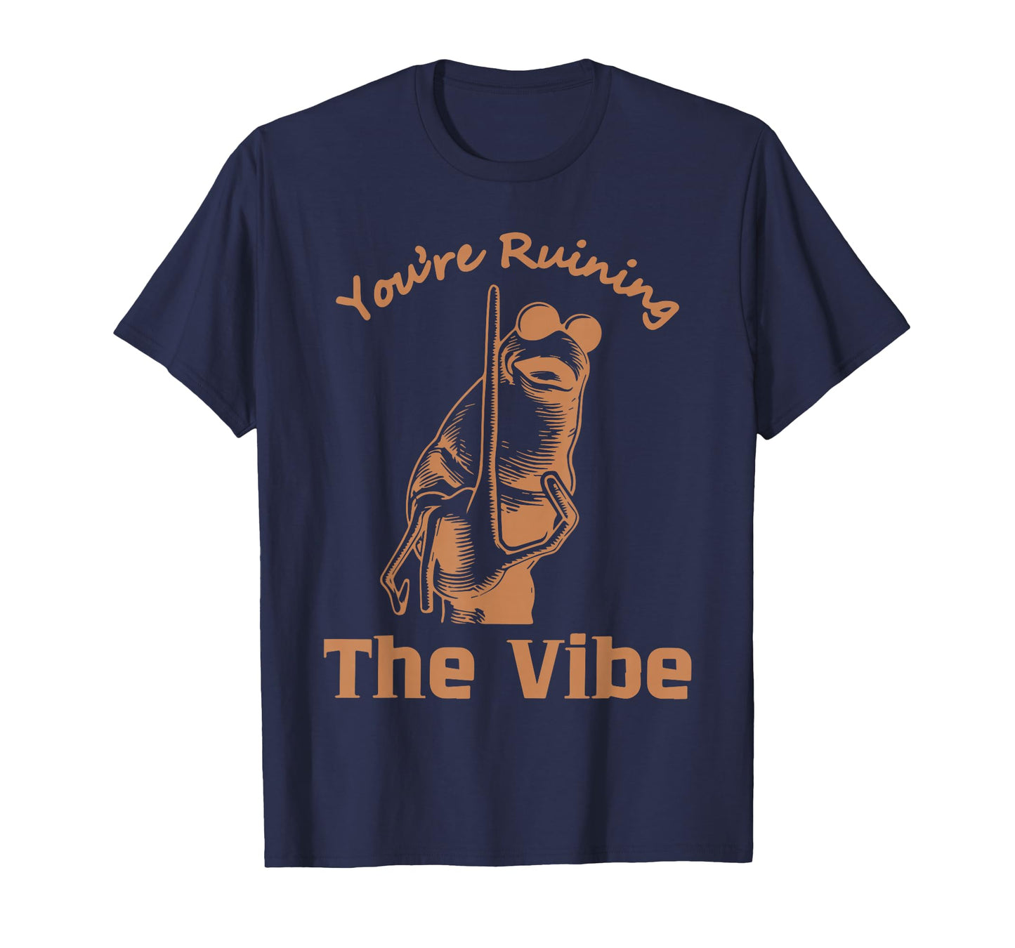 You're Ruining The Vibe Marcus The Worm Funny Meme T-Shirt