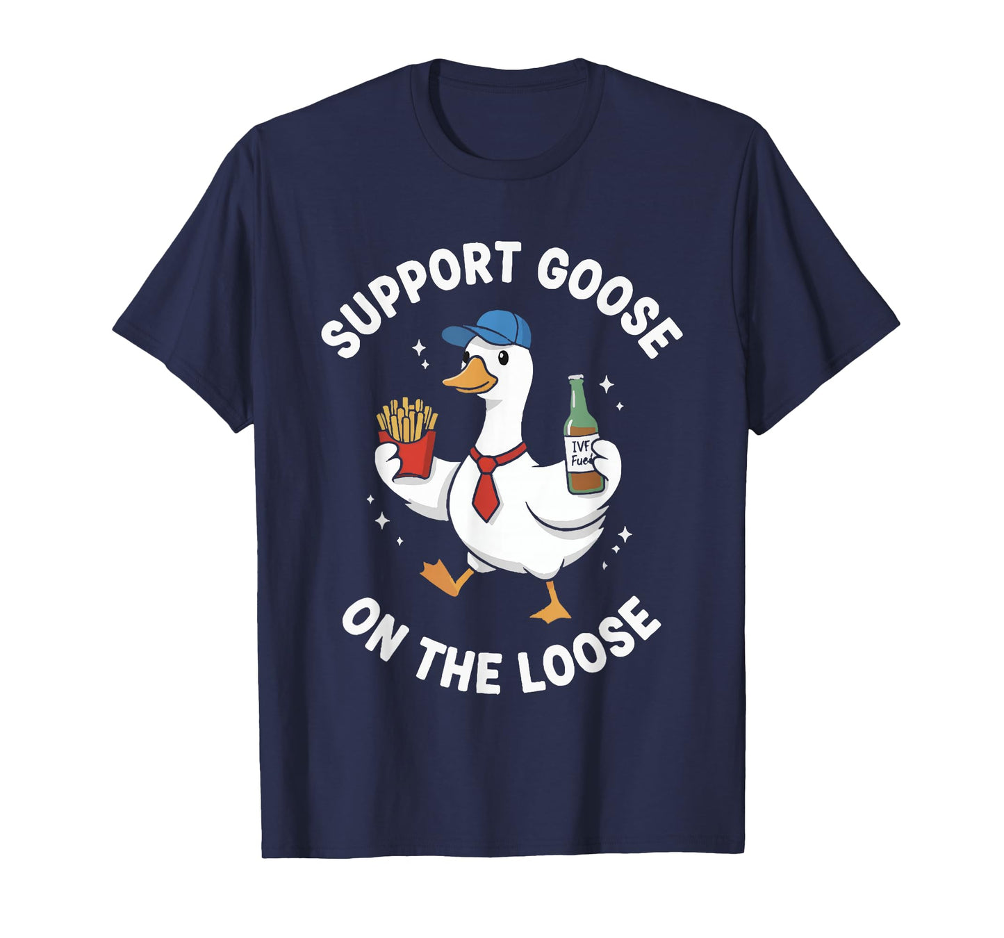 IVF Matching Goose: Transfer Day Set Ttc Couple T-Shirt
