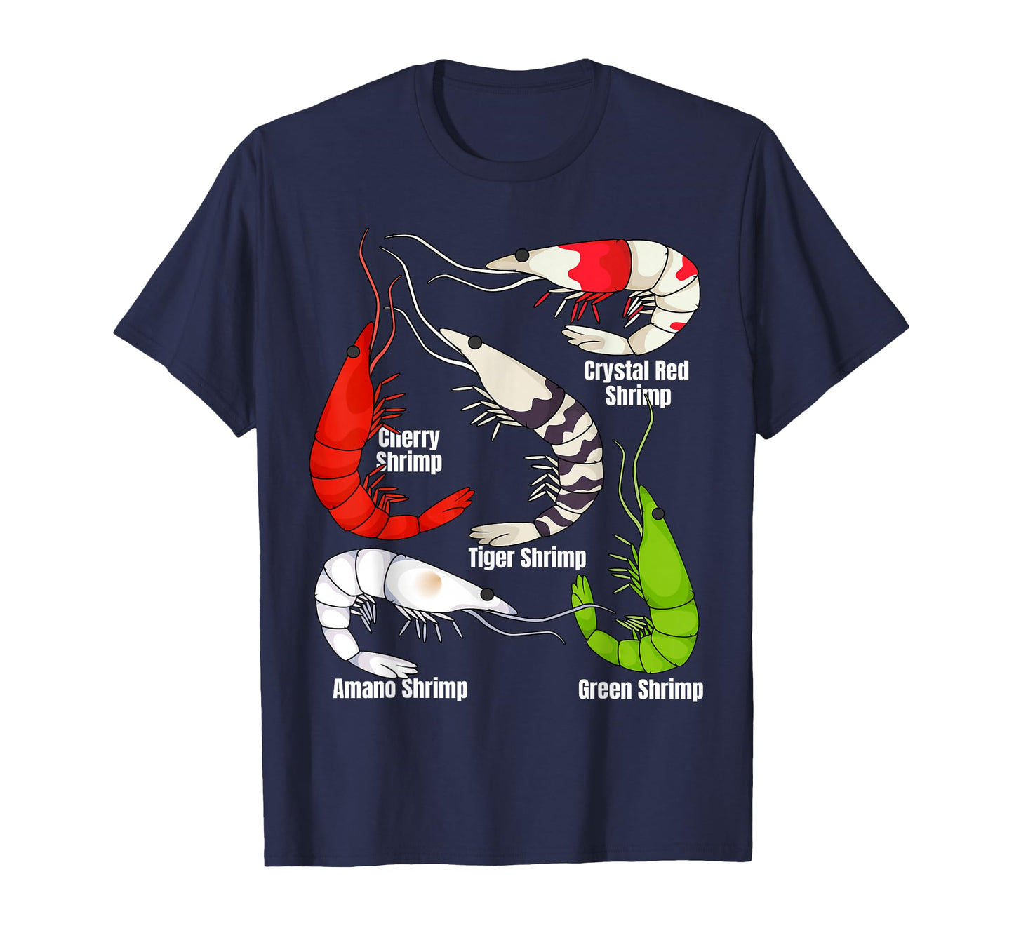 Lover Aquarium Prawn Shrimps T-Shirt