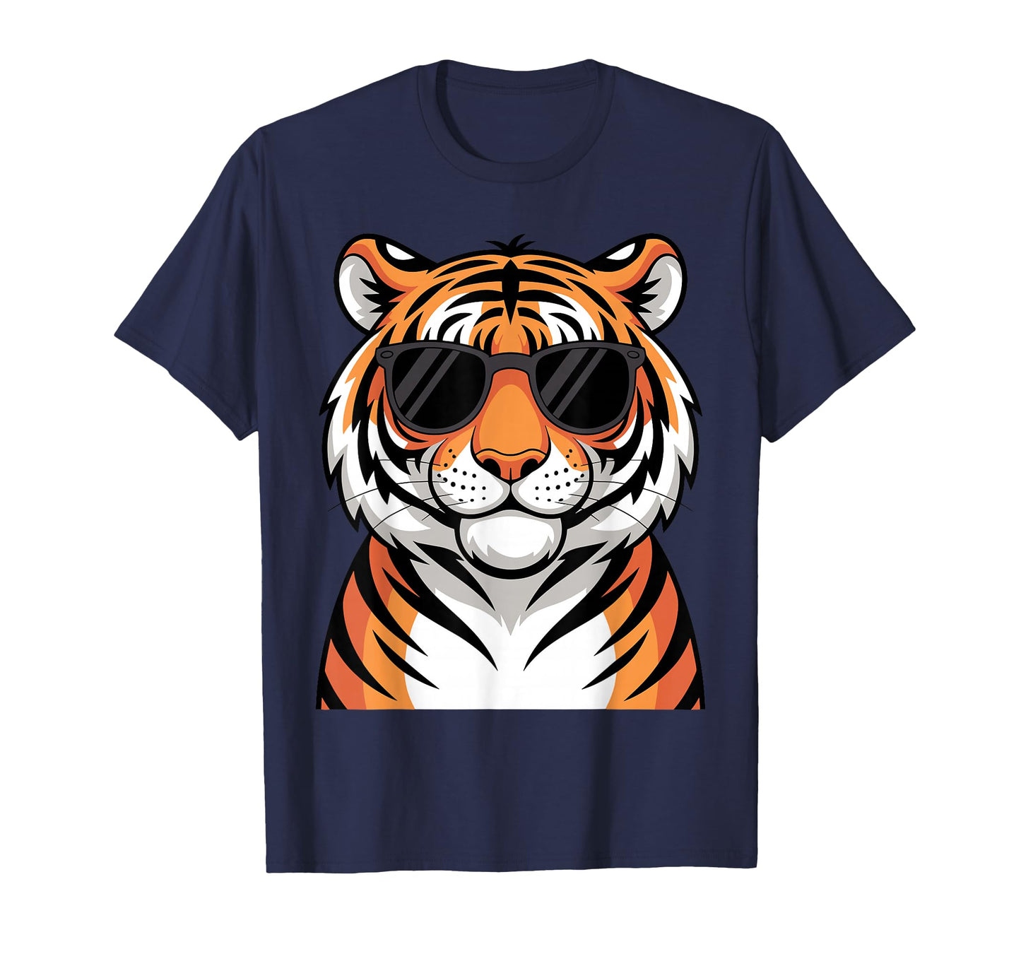 Tiger Costume for Men Women Boys Zoo Tiger Print Tiger Lover T-Shirt