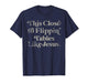 Vintage Retro Style This Close to Flippin Tables Like Jesus T-Shirt