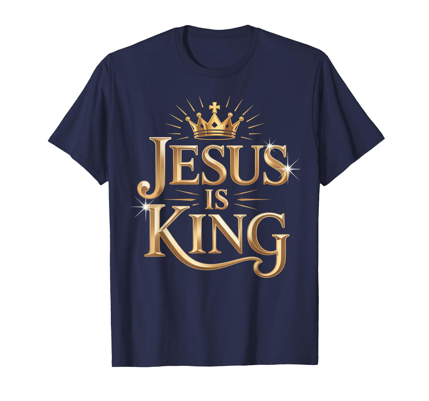 Jesus is King Bible Verse John 14:6 Christian God Religious T-Shirt