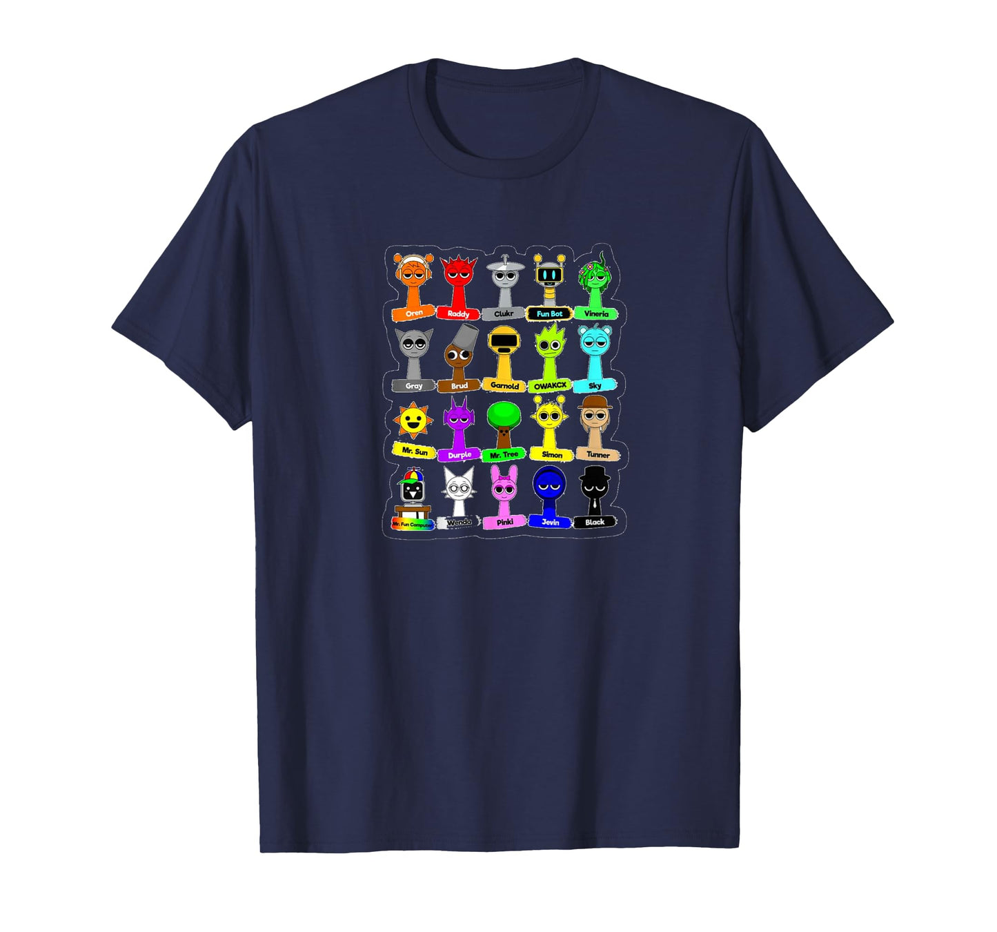 All Sprunky Group! | Simon Funbot Jevin Oren T-Shirt