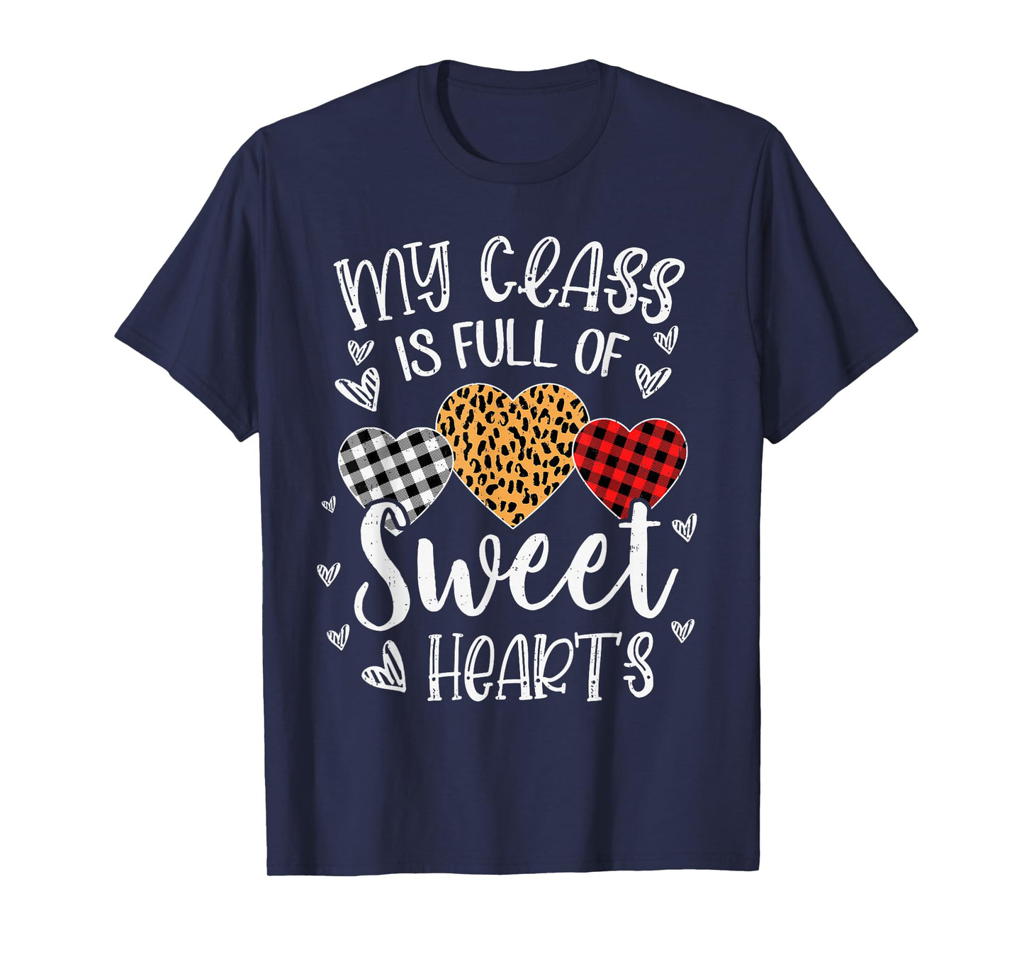 Teacher Valentine Teaching Sweethearts Valentines Day Womens T-Shirt