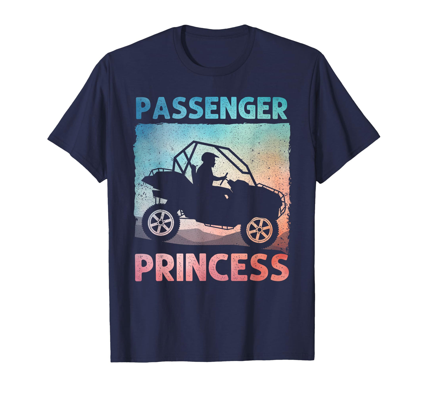 Funny SxS Art for Women Girl SxS UTV Offroading Side by Side T-Shirt