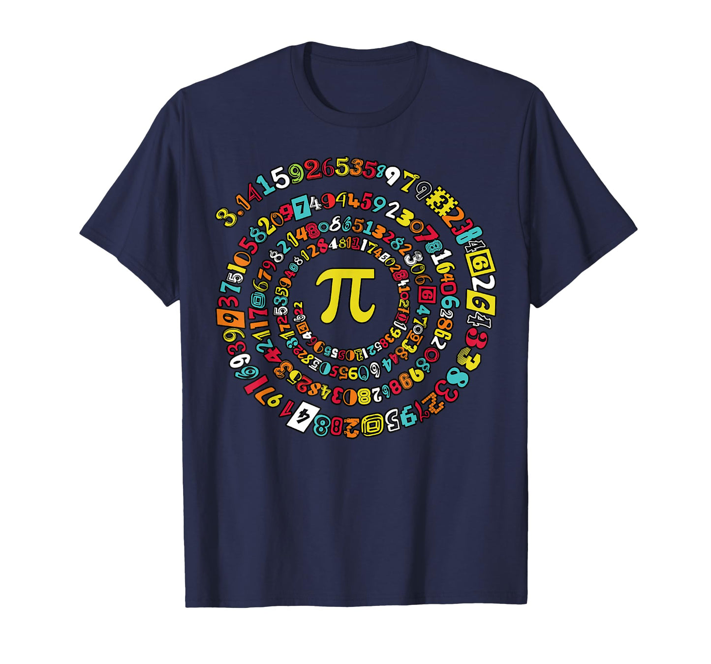 Pi Day Spiral Math Pi Day T-Shirt