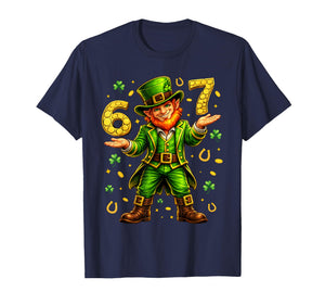 67 St Patricks Day Shirts for Kids Boys Six Seven Funny T-Shirt