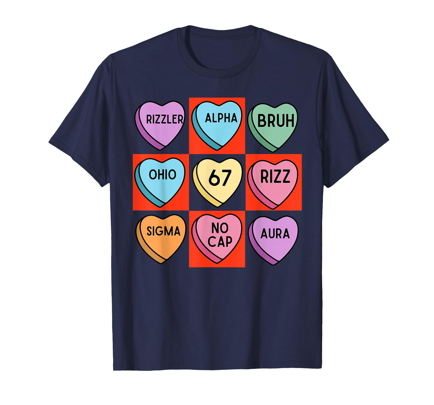 Funny Valentine's - Funny 67 Valentine's Rizz, No Cap T-Shirt