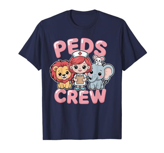 PEDS Crew Pediatric Nurse Pediatrician RN T-Shirt