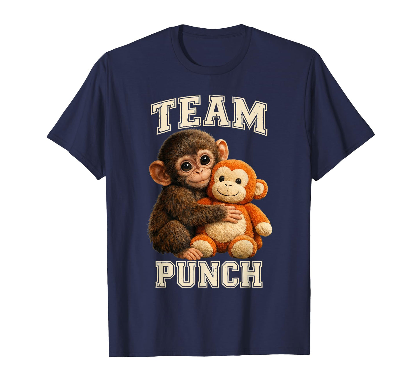 Baby Monkey Punch Team Punch T-Shirt