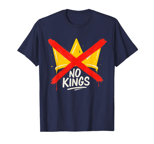 No Kings Patriotic Men Women Liberty T-Shirt