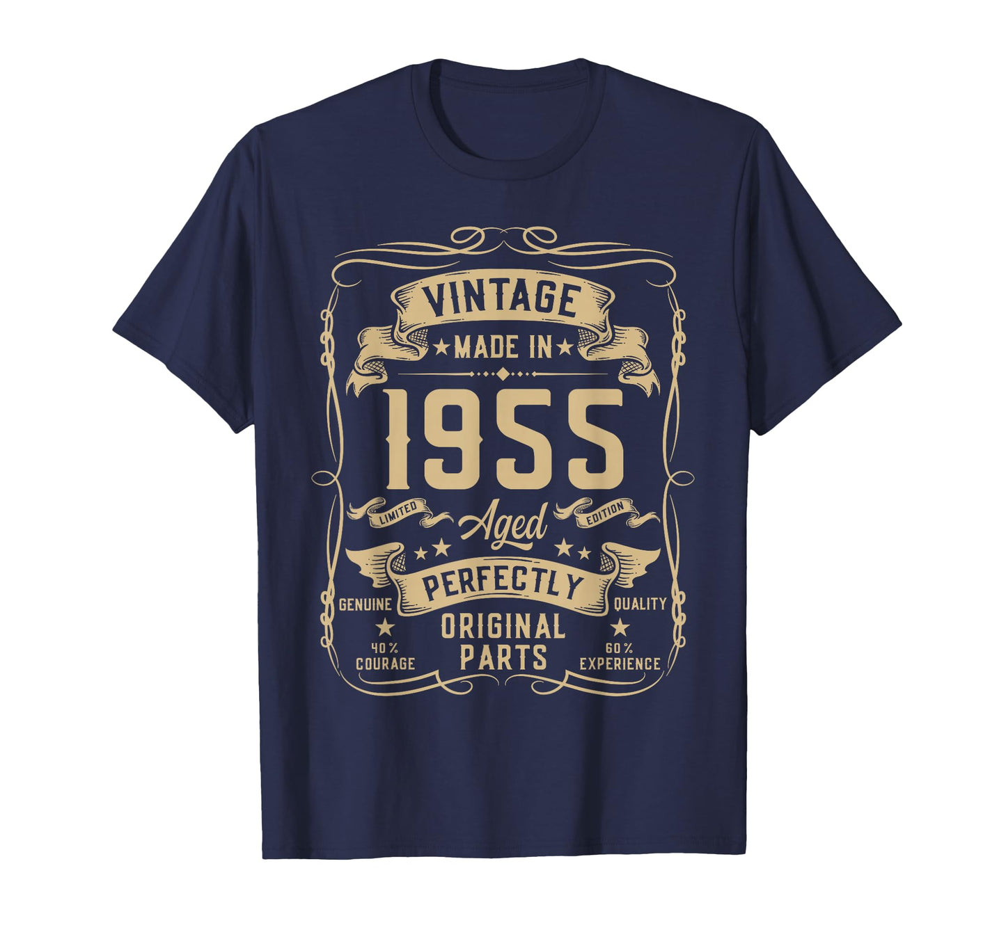 Vintage 1955 71yr 71st Birthday Gifts for Men 71 Years Old T-Shirt