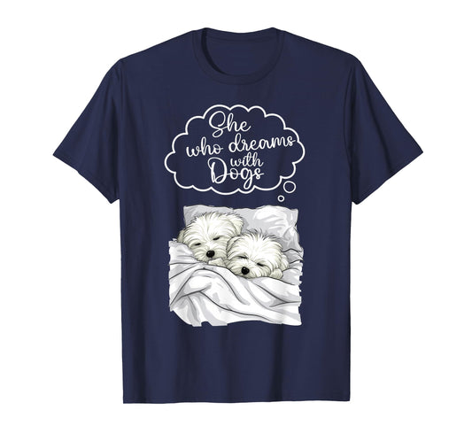 Coton De Tulear Dog Nightgown Pajama T-Shirt