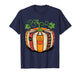 Vintage Pumpkin Book Autumn Fall Librarians Bookworm Teacher T-Shirt