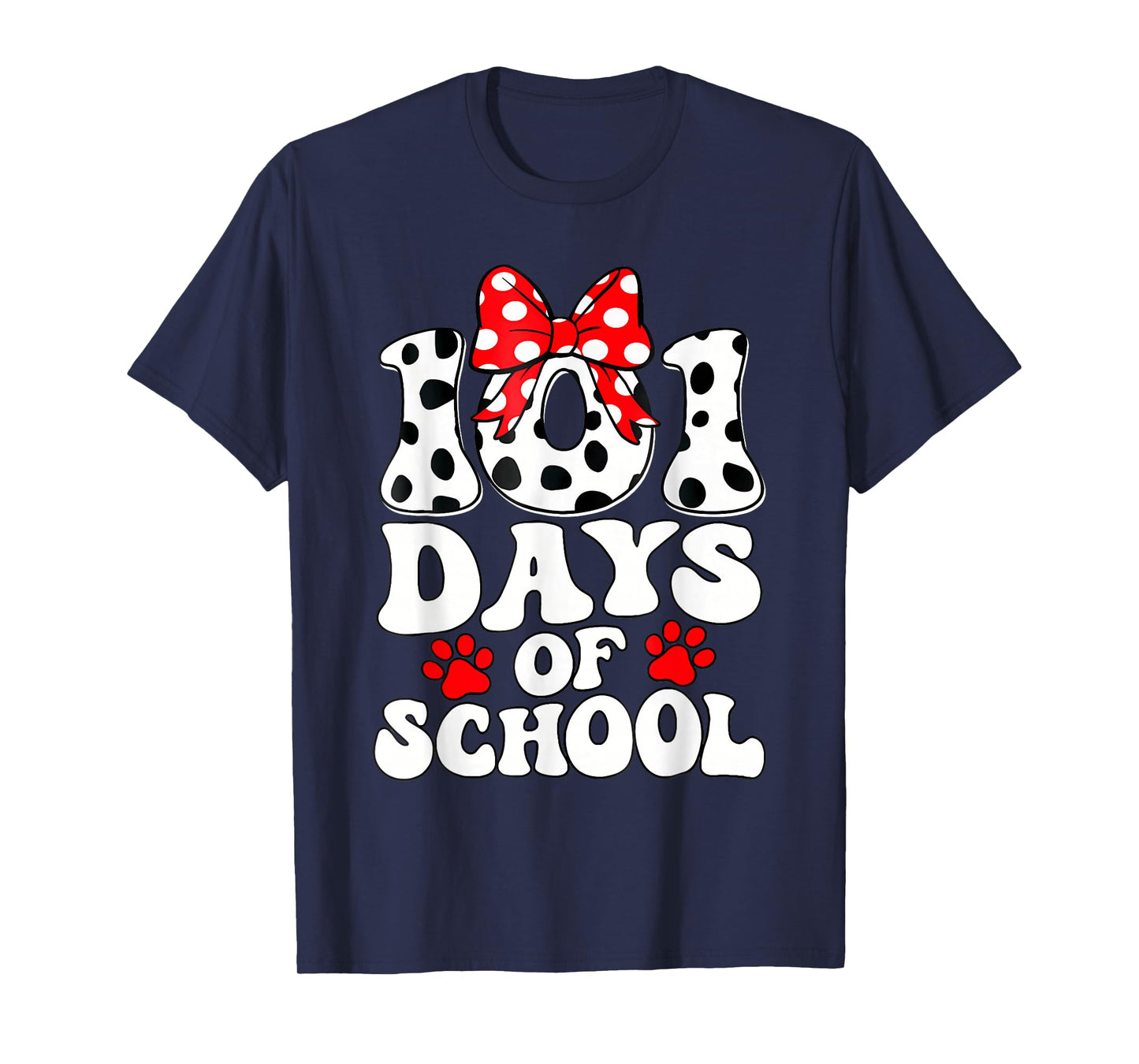 Happy 101 Days of School Funny Student Teacher Kids T-Shirt