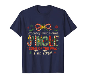 Funny Jingle Some of The Way Holiday Exhaustion T-Shirt