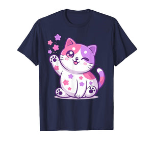 Meemeow Cats Plush Squishy Birthday Decorations T-Shirt
