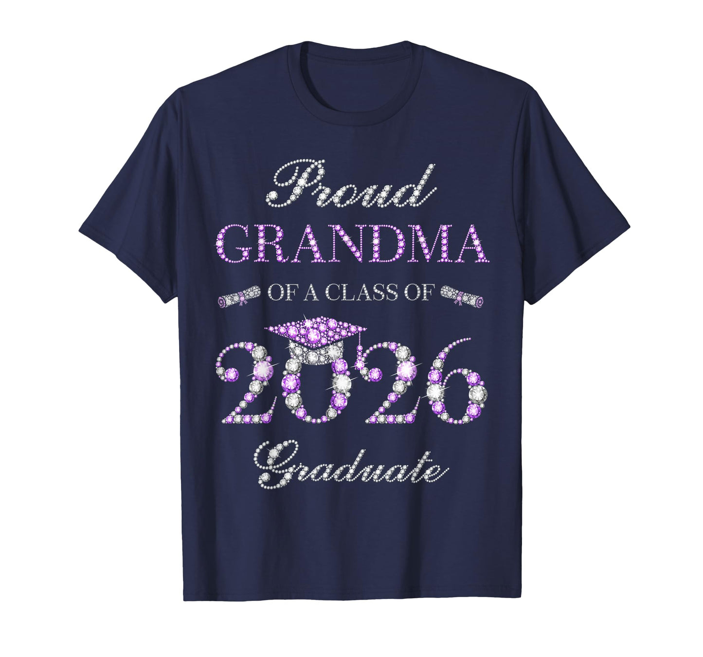 Proud Grandma of A Class of 2026 Graduate T-Shirt