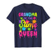 Grandma of The Slime Queen Birthday Girl Family Party T-Shirt