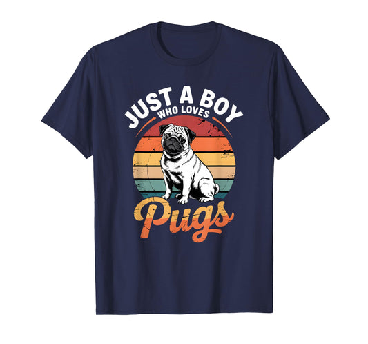 Boys Pug T-Shirt