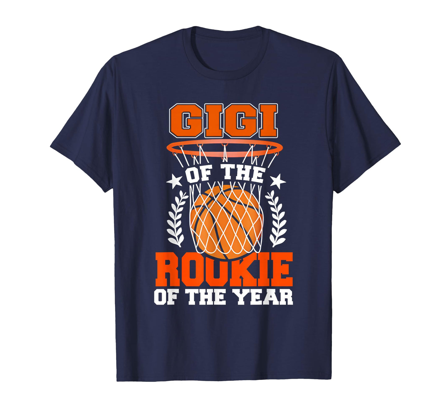 Gigi of Rookie 1st Basketball Bday Theme Matching T-Shirt