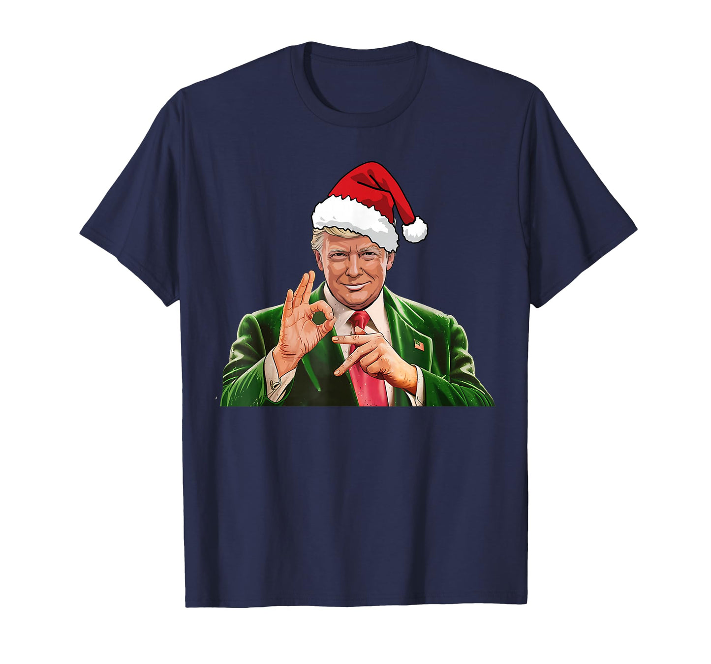 Funny Trump 6 7 Six Seven Christmas 67 Xmas Pajama Men Women T-Shirt