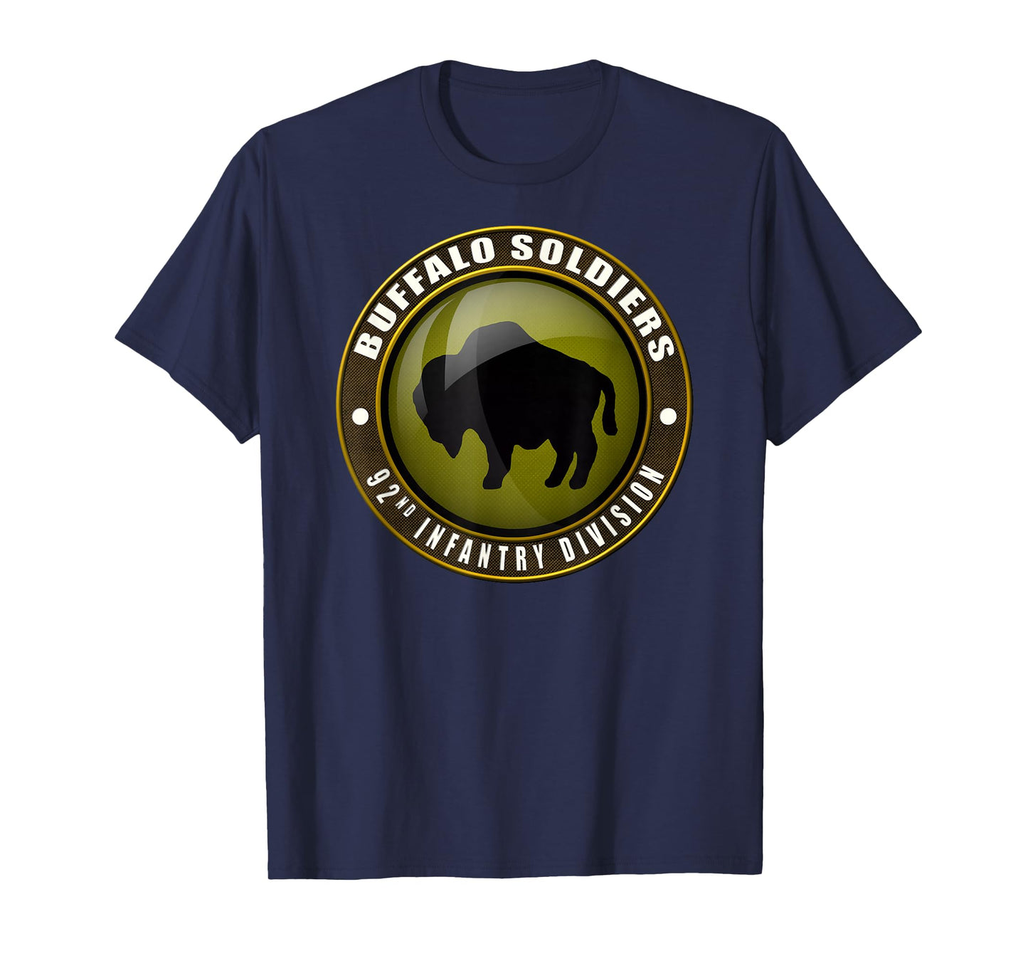 Buffalo Soldiers 92nd Infantry Division Heritage Icon T-Shirt