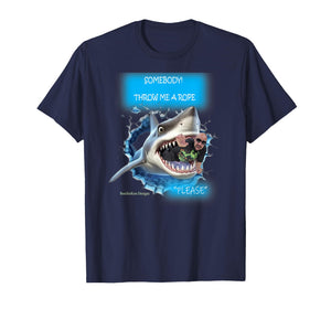Beachiekon Shark bait2, beachiekonmidnite, Beachiekondesigns T-Shirt