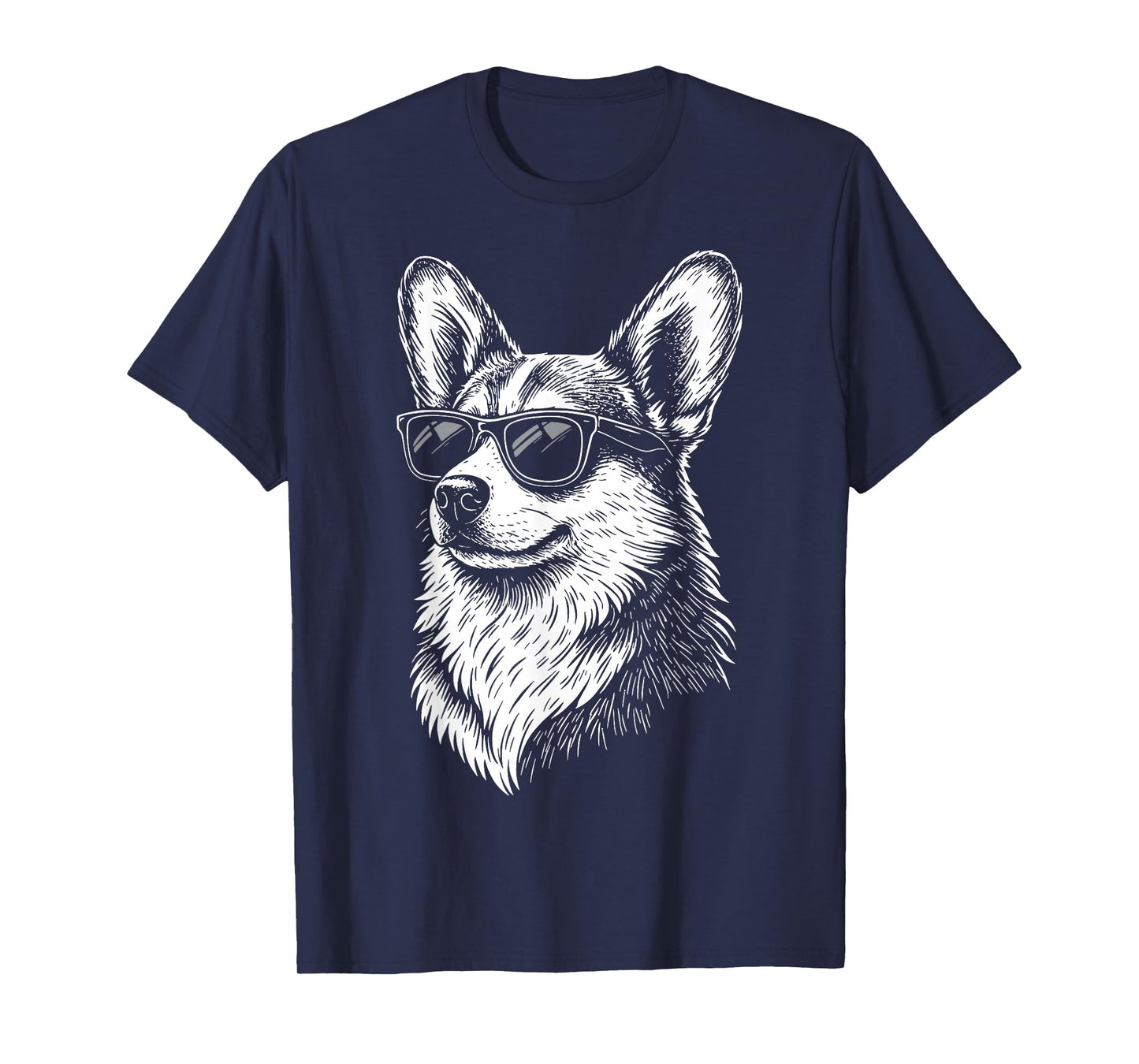 Corgi Sunglasses T-Shirt