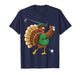 Funny Turkey Golf Thanksgiving Sports Humor Men Boy Kids T-Shirt