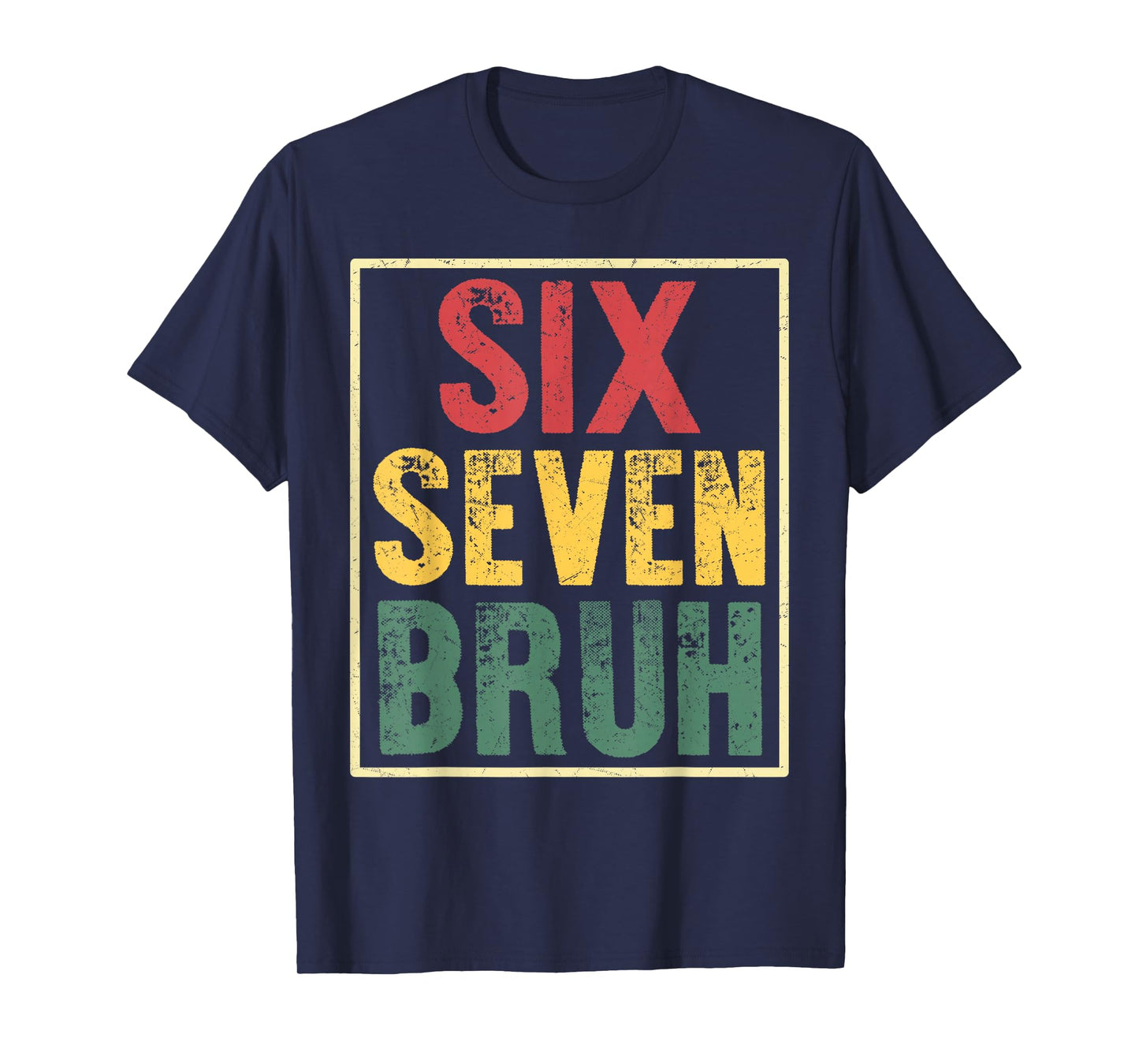 67 Meme 6 7 Numbers Six Seven Bruh Funny Boys Kids T-Shirt