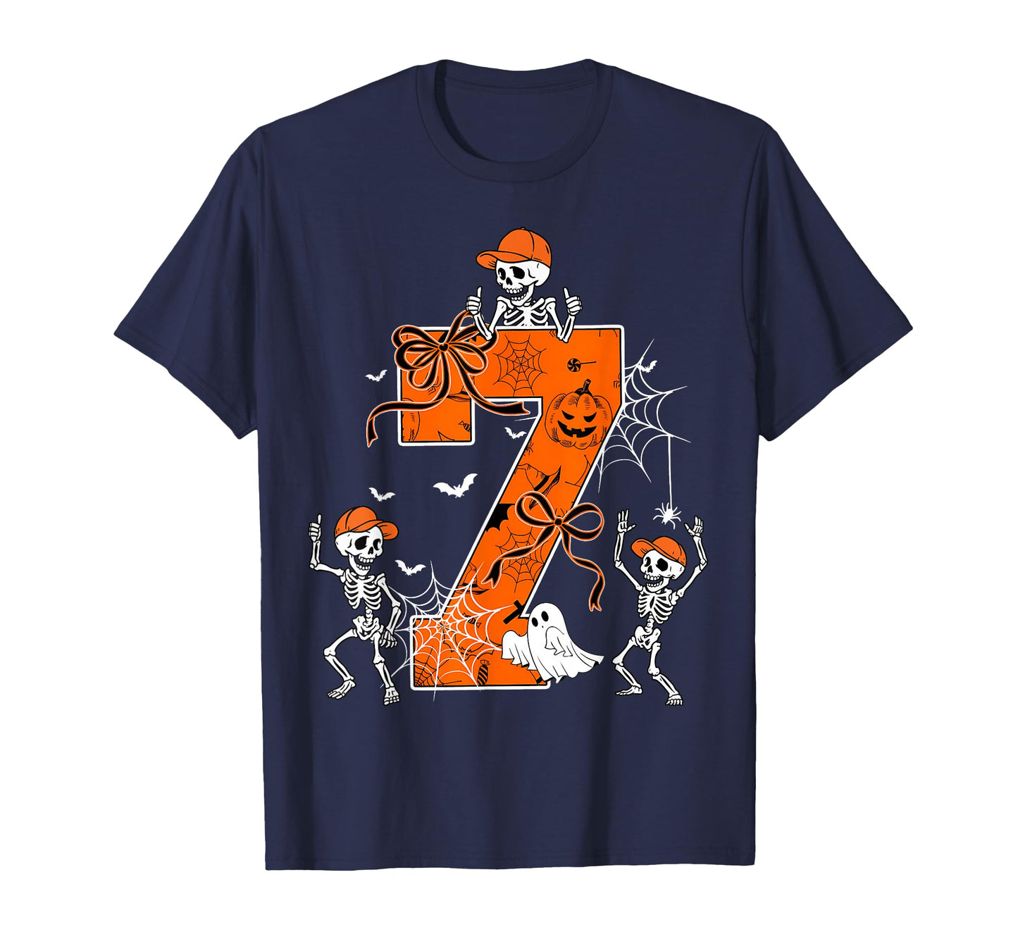 Six Seven Meme 6 7 Halloween Costume Dancing Skeleton T-Shirt
