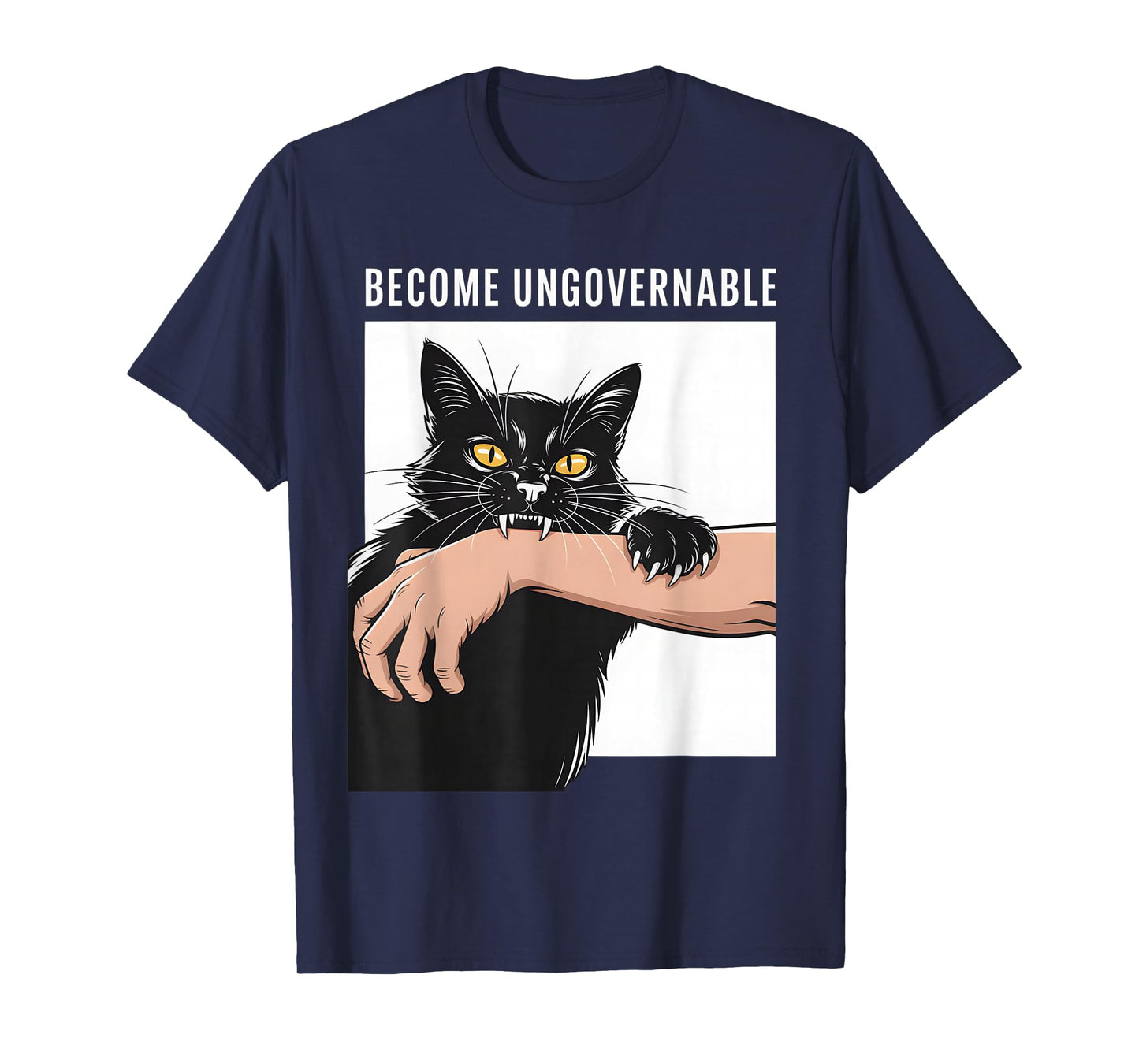 Become Ungovernable Cat T-Shirt