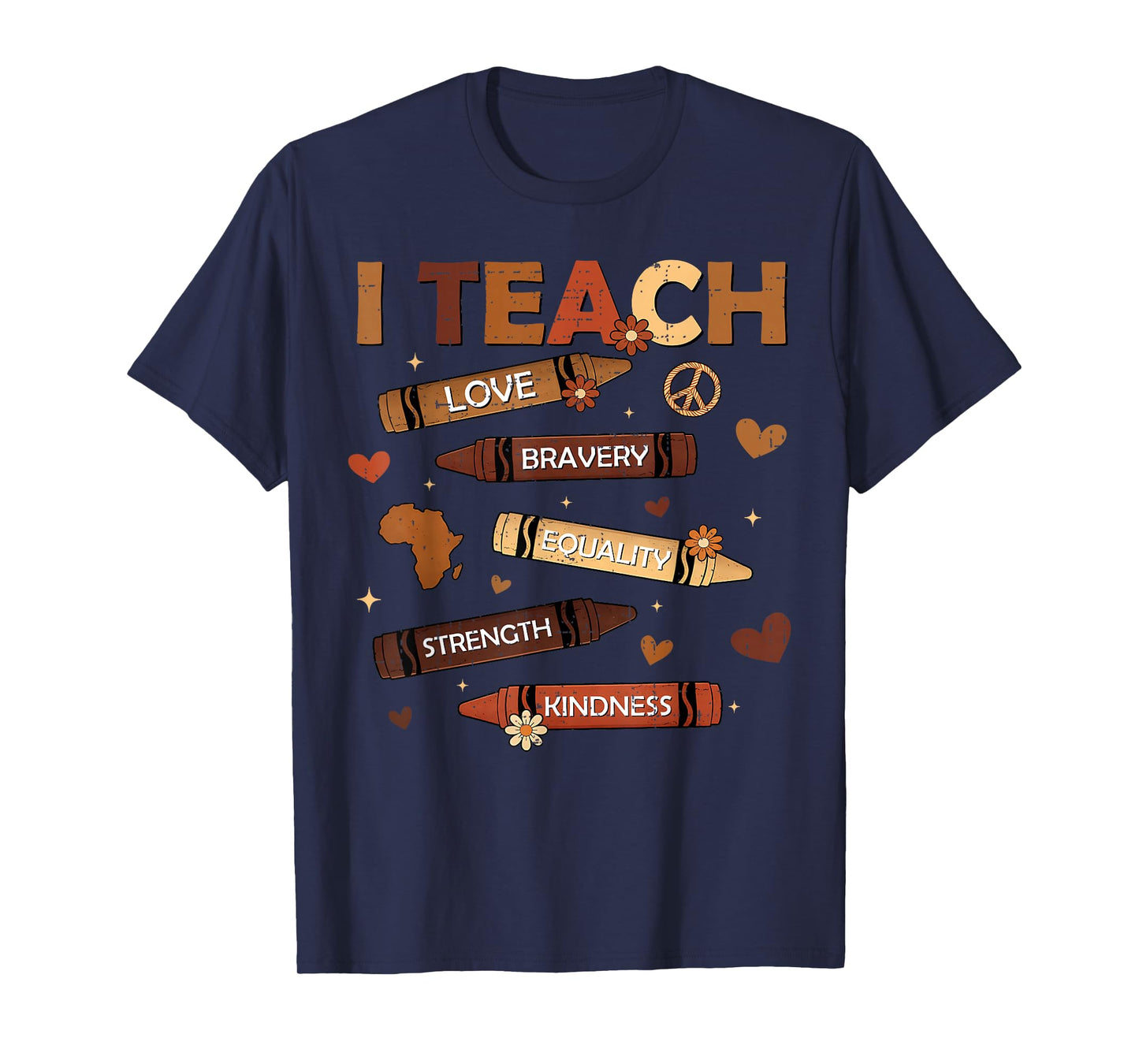 Celebrate Black History Month I Teach Black History Teacher T-Shirt