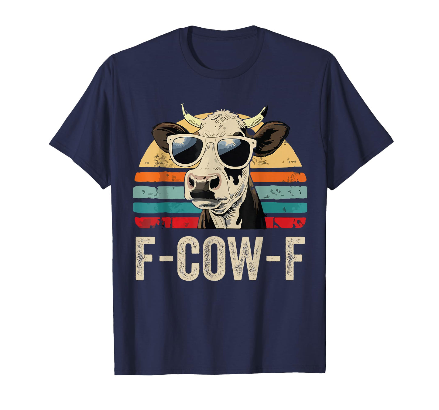 Funny Cow Vintage Saying, Quote Meme Tee T-Shirt