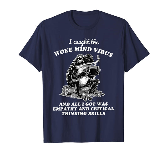 Awakened Thinking Virus Frog T-Shirt