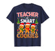 Teacher of Smart Cookies Funny Gingerbread Teacher Christmas T-Shirt