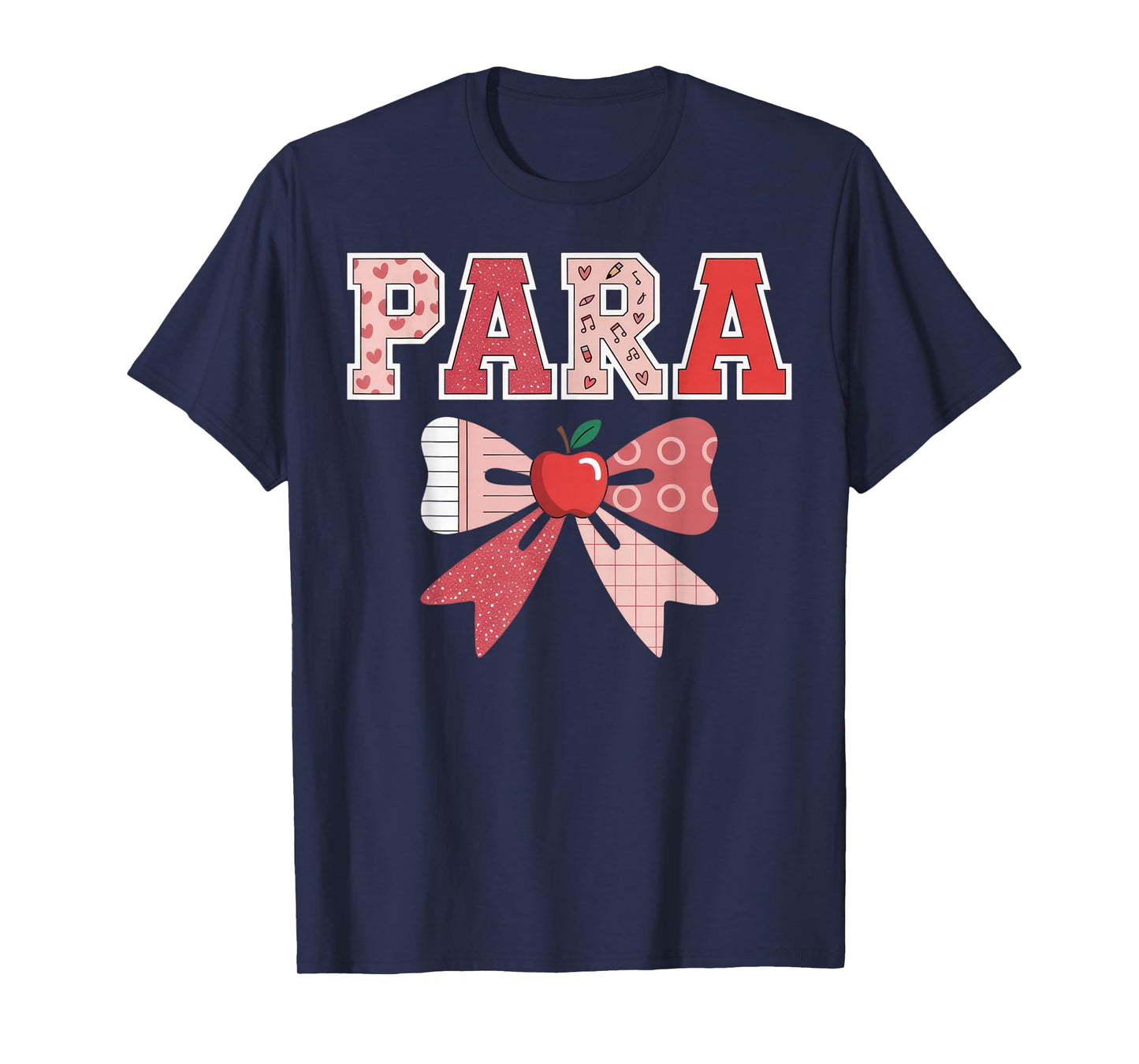 para Educator Pride for Teachers in Fun School Colors T-Shirt