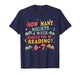 How Many Nights Reading 67 Meme Six Seven Teacher Funny T-Shirt