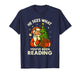 He Sees What You've Been Reading Funny Bookish Christmas T-Shirt