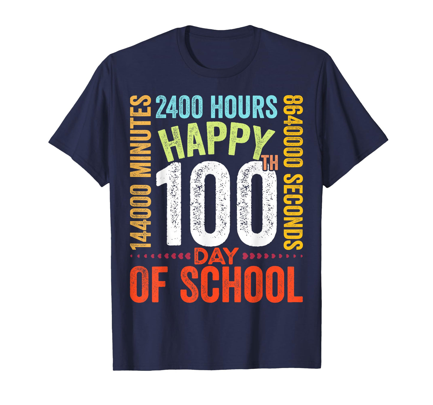 Happy 100th Day of School Student Design, 100 Days of School T-Shirt