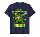 Bruh St Patricks Day Boys Kids Saint Patricks Day Leprechaun T-Shirt