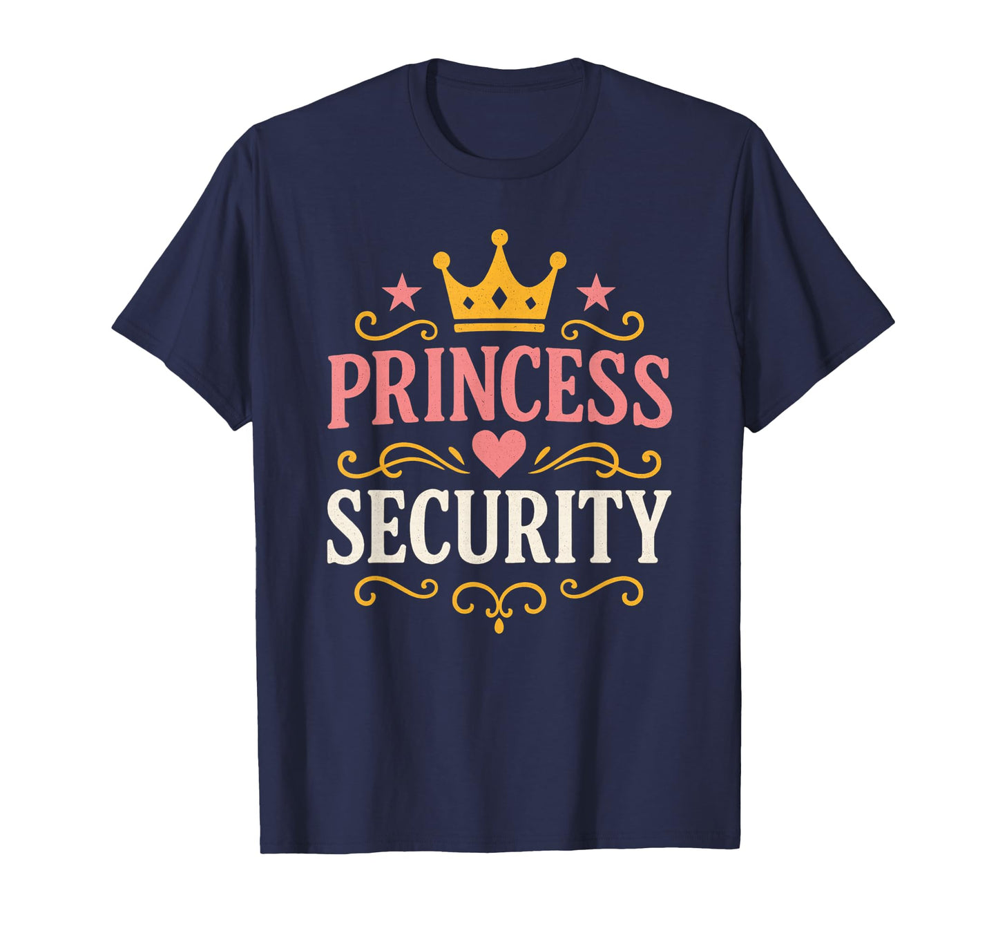 Princess Security Protection Birthday Party T-Shirt