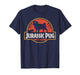 Funny Pugs - Jurassic Pug for Dog Lovers T-Shirt